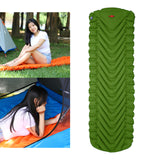 Outdoor Sleeping Pad Camping Inflatable Mattress without Pillows Travel Mat Bed Ultralight Air Cushion Hiking Trekking