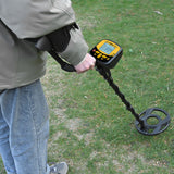 Metal Detector Underground Gold Detector Metal Length Adjustable Treasure Hunter Seeker Portable Hunter Detector Waterproof Coil