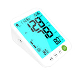 Konsung SmileCare Upper Arm Electronic Blood Pressure Monitor Digital LCD Pulse Tonometer Cuff Meter Monitor BP Sphygmomanometer