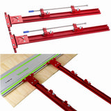 Woodworking Parallel Rail Guide System and Electric Circular Saw Guide Rail Angle Adjusting Tool for Engraving Machine Cutting