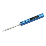 SQ001 mini portable Smart electric soldering iron STM32 processor Digital display welding tool for ts100 with DC Power supply