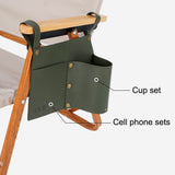 Outdoor Camping Chair Arm Storage Bag Practical Beach Chair Side Pocket Home Hangings Storage Bags Portable Organizer