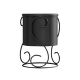 Living Room Flower Pot Set Balcony Potted Display Nordic Style Small With Plant Stand Iron Rack Indoor Outdoor Bonsai Modern