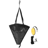 18.9/32in Kayak Canoe Boat Yacht PVC Sea Anchor Drogue Drifting Brake Suit Boat Anchor Float Kit Fising Inflatable Boat Accessoy