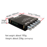 2X50W+100W Bluetooth 5.0 TPA3116D2 Power Subwoofer Amplifier Board 2.1 Channel Class TPA3116 Audio Stereo Equalizer Amp