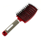Women Hair Scalp Massage Comb Bristle&Nylon Hairbrush Wet Curly Detangle Hair Brushes for Salon Hairdressing Styling Tools