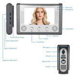 MAOTEWANG 7"Video Door Intercom Indoor Monitor Interphone For Villa Private Home Security Home Security Video Doorphone Doorbell
