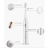 Electric Toothbrush Men and Women Couple Houseehold Whitening IPX7 Waterproof Sonic Toothbrush Ultrasonic Automatic Tooth Brush