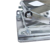200x200mm Stainless Steel Lifter Router Plate Table Woodworking Machinery Engraving Laboratory Lifting Platform Carpentry Tool