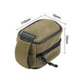 CAMPINGMOON Multifunctional Outdoor Mini Storage Bag Small Item Storage Bags Detachable Liner Canvas Bags