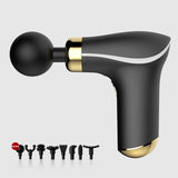 New Mini Fascia Gun Muscle Deep Vibration Relaxation Massager Electric Neck Massage Gun Home Fascia Grab