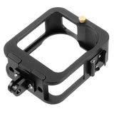 Protective Cage Housing for Gopro Max Quick Release Metal Frame Shell Case Cold Shoe 1/4 Mount 360 Panoramic Accessories