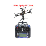 DIY JS5 5inch 210m Frame Kit With 2306 2400KV Brusless Motor Support 3-4S Battery Flysky FS-i6 6CH Radio Transmitter