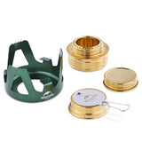 Naturehike Outdoor Camping Stove Titanium Alcohol Stove With Rack Set Mini Ultralight Burners with Cross Stand Stove Rack