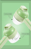 Multifunction Food Chopper Slicer Electric Vegetable Cutter Masher Wireless Garlic Crusher Grinder Kitchen Gadgets