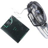 5.2 W 8 inch  Solar Panel Powered Ventilator Fan Portable Greenhouse Solar Exhaust Fan for Office Outdoor Dog Chicken House