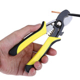 8 inch Electrical Cable Stripper Wire Stripper Cable Cutter Multi Tool Wire Cutting Scissor Stripping Pliers 9-14mm Hand Tool