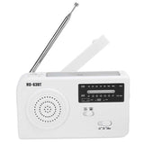 Solar Hand Crank Radio Multifunction Portable AM/FM Radio Support Mobile Phone Emergency Charging Function Flashlight Radio