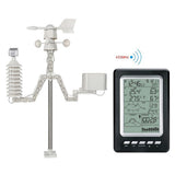 RF 433MHz Wireless Indoor Outdoor Weather Forecast Station Digital LCD Thermometer Hygrometer Temperature/Humidity/Wind Speed