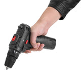 18V Multifunctional Electric Impact Drill High-power Lithium Battery Wireless Rechargeable Hand Drills Home Electric Power Tools