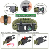 Emergency First Aid Kit Multifunction Outdoor Adventure Survival Kit Tool Traveling Hiking Hunting Camping Equipment SOS