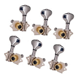 Guitar Opened Tuners Tuning Pegs Machine Heads 3R3L for Folk Guitar