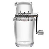 Mini Ice Crusher Manual Shaver Portable Ice Chopper For Home DIY Slushies Smoothies Crushing Tool With Stainless Steel Blade