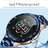 Smart Watch Heart Rate Blood Pressure Monitor Activity Tracker Remote Camera IP67 Waterproof Smart Watches Touch Screen Hot Sale