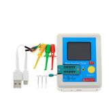 1.8" LCR-TC1 T7 TFT LCD Diode Triode Capacitor Resistor Test Meter Multi-meter Transistor Tester ESR LCR NPN PNP MOSFET COD