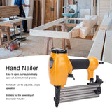 F50 Pneumatic Straight Nail Gun Air Hand Nailer Woodworking Tool