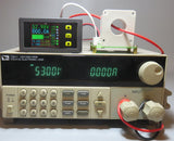 VAC9010H 0-90V 50A-500A Voltage Current Meter Voltage Amp Meter w/1.8In LCD Hall Sensor Bidirectional