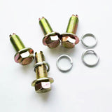Safety belt screws for auto 3 point seat belt