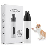 USB Rechargeable Dog Nail Grinder Pet Clippers Trimmers Paw Nail Files for Cat and Dog Grooming Tools USA Shipping Dropshipping
