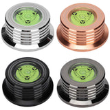 Record Weight Stablizer Aluminum Turntable Disc Clamp with Bubble Leveling for LP Record Player 50Hz Vinyl Record Clamp