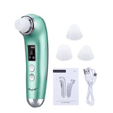 Usb Vacuum Suction Blackhead Remover Hot Cold Compress Face Cleansing Black Spot Pore Cleaner Skin Care Exfoliating Led Display