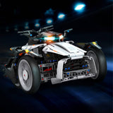 Creative Expert High-tech Super Speed Sports Racing Motorcycle 1228pc Moc Brick Technical Model Building Blocks Boys Toys 88013