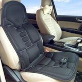 Full-Body Back Neck Waist Infrared Therapy Heated Massage Electric Vibrator Cushion Seat Car Home Office Massage Chair Pad