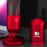 T2 Condenser Microphone Professional Live Sound Card Equipment, recording, singing, repairing, computer and mobile phone