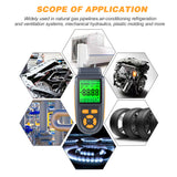 Digital Manometer Dual Port Air Gas Pressure Tester Differential Pressure Gauge with LCD Backlight Battery or USB Cable Powered