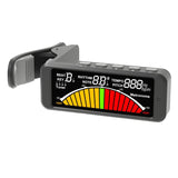 Universal Clip-on Guitars Tuner with Clear LCD Display Screen Instrument Tuner