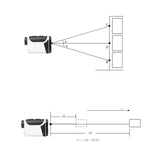 Outdoor Handheld Rangefinder 600M Golf 8X Rangefinder Telescope Rangefinder