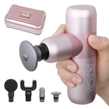 Kica Official K2 Pink Portable Mini Massage-Gun Deep Tissue Electric Percussion Muscle Gun Massager Pain Relief Muscle