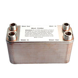 20/30/40 Plates Homebrew Wort Chiller Heat Exchanger Beer Brewing, 304 Stainless Steel Counterflow Garden Hose Rapid Cooling