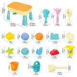 Sand and Water Table for Toddlers Kids Sand and Water Table Summer Beach Toys Indoor &amp; Outdoor Beach Play Toys Activity Birthday