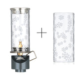 Portable Lamp Light Compact Butane Gas Light Lantern Outdoor Use Only for Camping Picnic Camping lantern