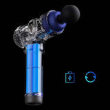 Fascial Massage Gun Relaxing Exercising Muscle Electric Massage Gun Portable Massager  for Neck Back Vibrator Slimming Shaping