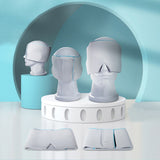 Upgrade Headache&amp; Migraine Relief Ice Hat Adjustable Migraine Ice Head Wrap Flexible Gel Cold Compress Pack for Tension Headache