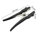 Livestock Animals Ear Tag Applicator Tag Plier Pig Cattle Sheep Ear Tag Alloy Metal Clamp Husbandry Veterinary Tool 1 Pcs