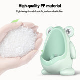 Cartoon Potty Training Urinal for Toddler Boys with Aiming Target Hanging Hole Wall Mount Suction Cup Boys Potty Training Toilet