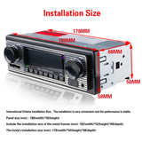 1set 12V Car Auto MP3 Music Player SX5513 Classic Vintage FM 1 2 3 Stereo Radio Receiver USB AUX SD Card Parts Accessories